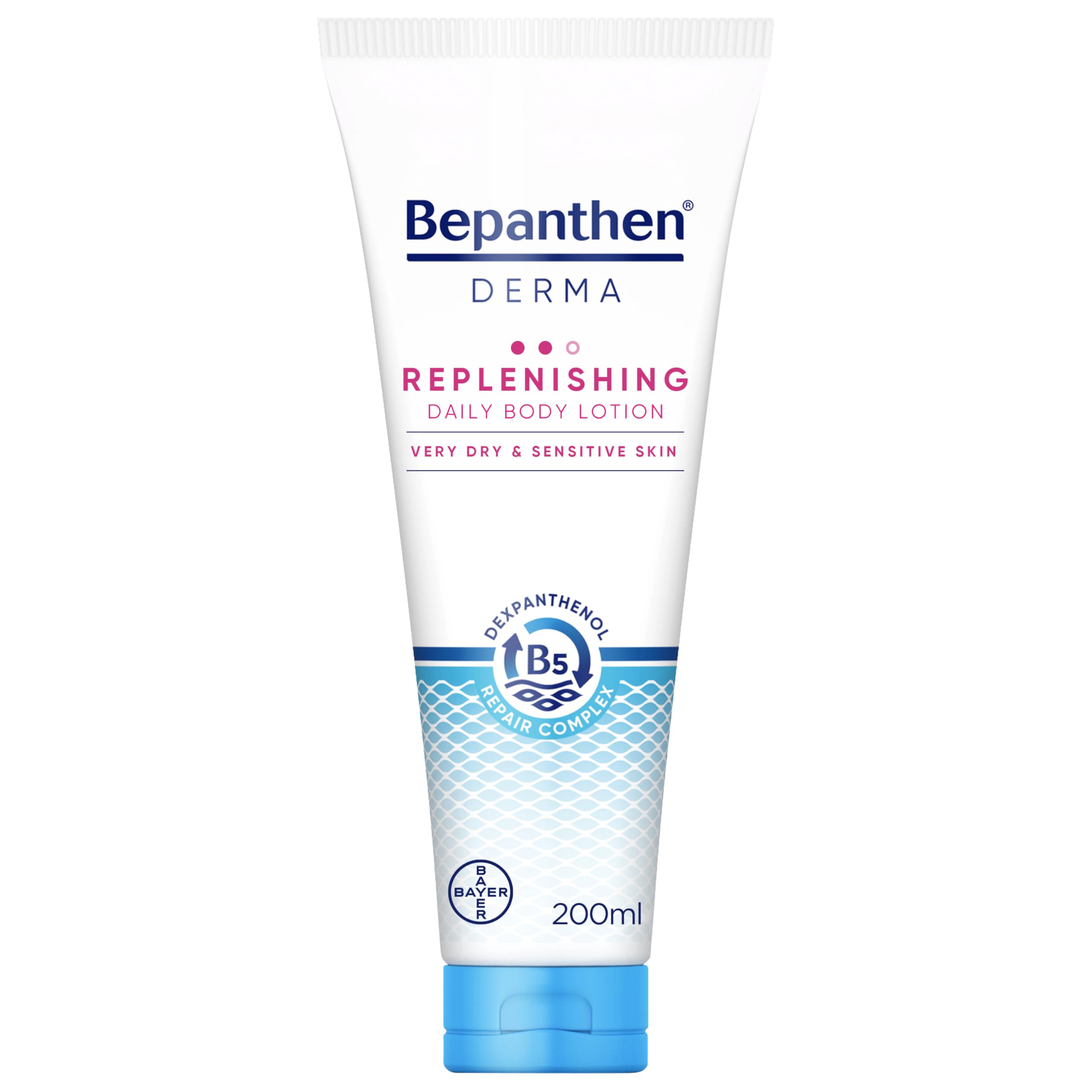 Bepanthen Derma Replenishing Body Lotion 200ml لوشن الجسم المجدد للبشرة الجافة والحساسة