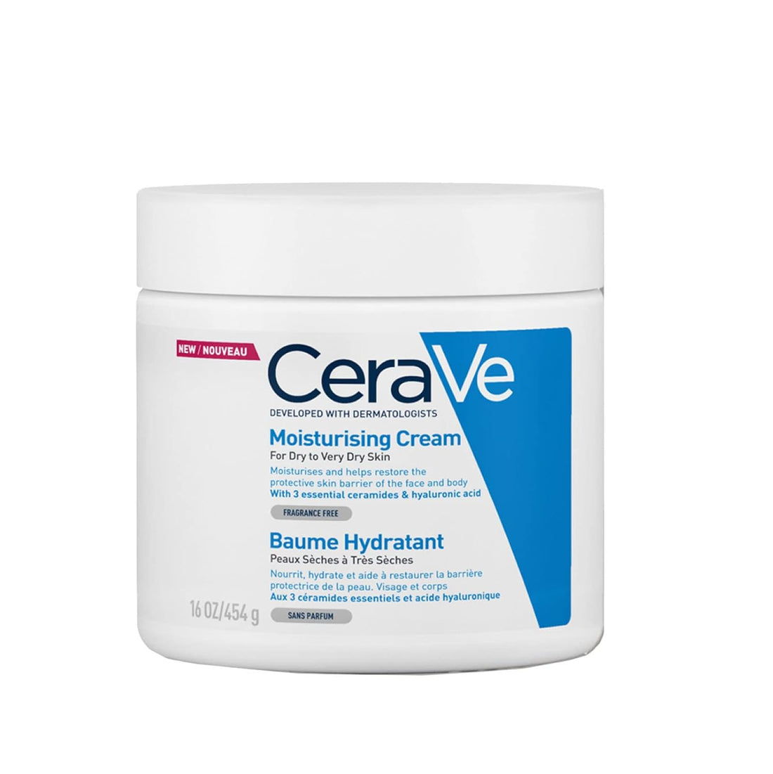 CeraVe Moisturising Cream 454g مرطب للبشرة الجافة