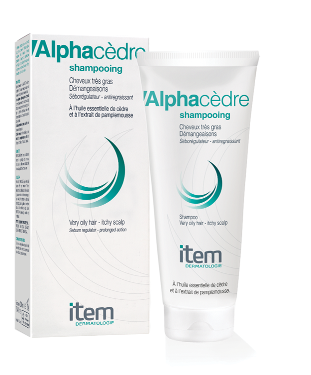 Alphacedre Very Oily Hair & Itchy Scalp Shampoo 200ml شامبو للشعر الدهني