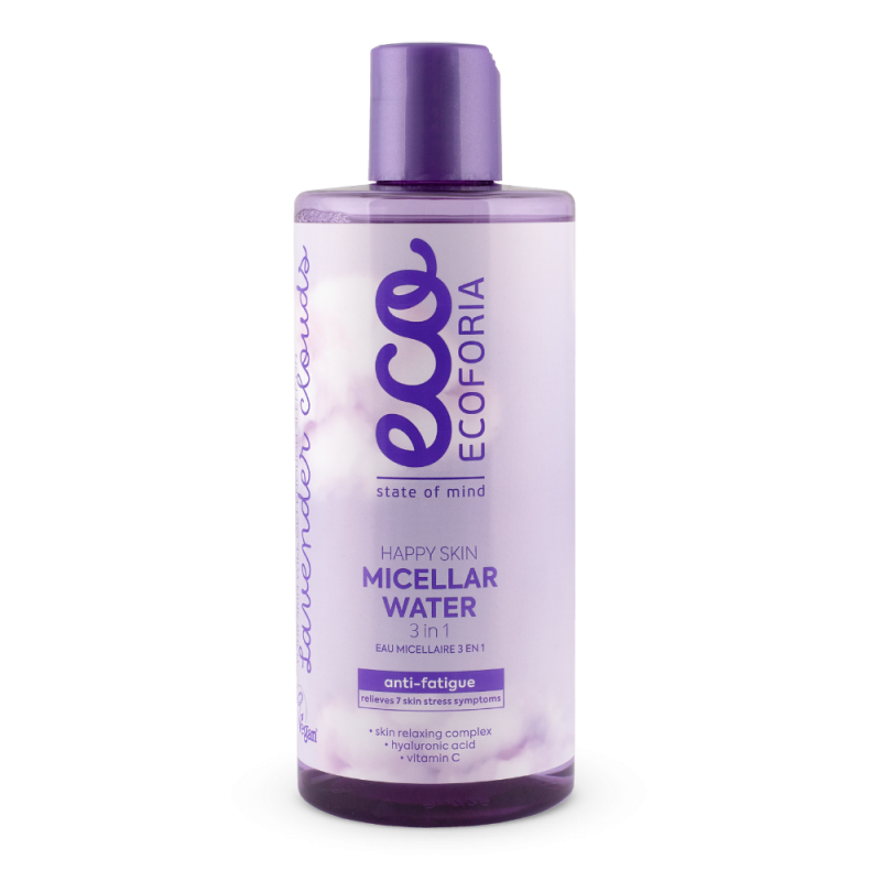 Ecoforia Lavender Clouds 3in1 Micellar Water 300ml ميسيلار مزيل مكياج