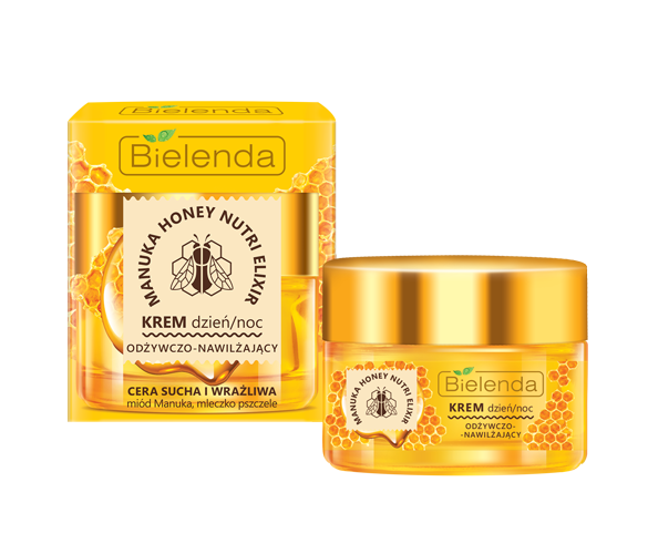 Bielenda Manuka Honey Cream 50ml كريم بعسل المانوكا للبشرة الجافة والحساسة