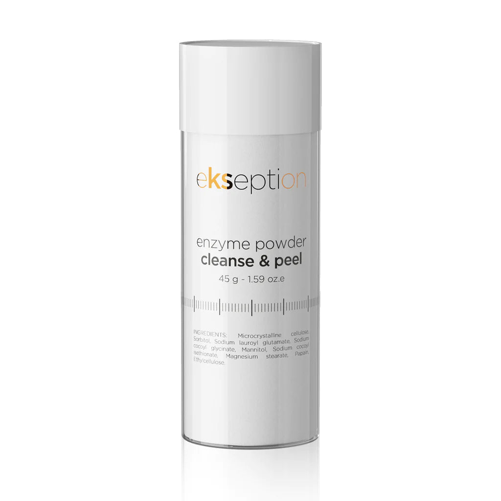 Ekseption Enzyme Powder Cleanse &amp; Peel 45g مسحوق الأنزيم للتنظيف والتقشير