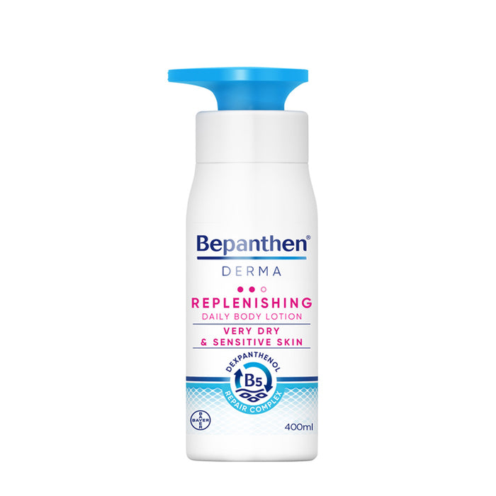 Bepanthen Derma Replenishing Body Lotion 400ml لوشن الجسم المجدد للبشرة الجافة والحساسة