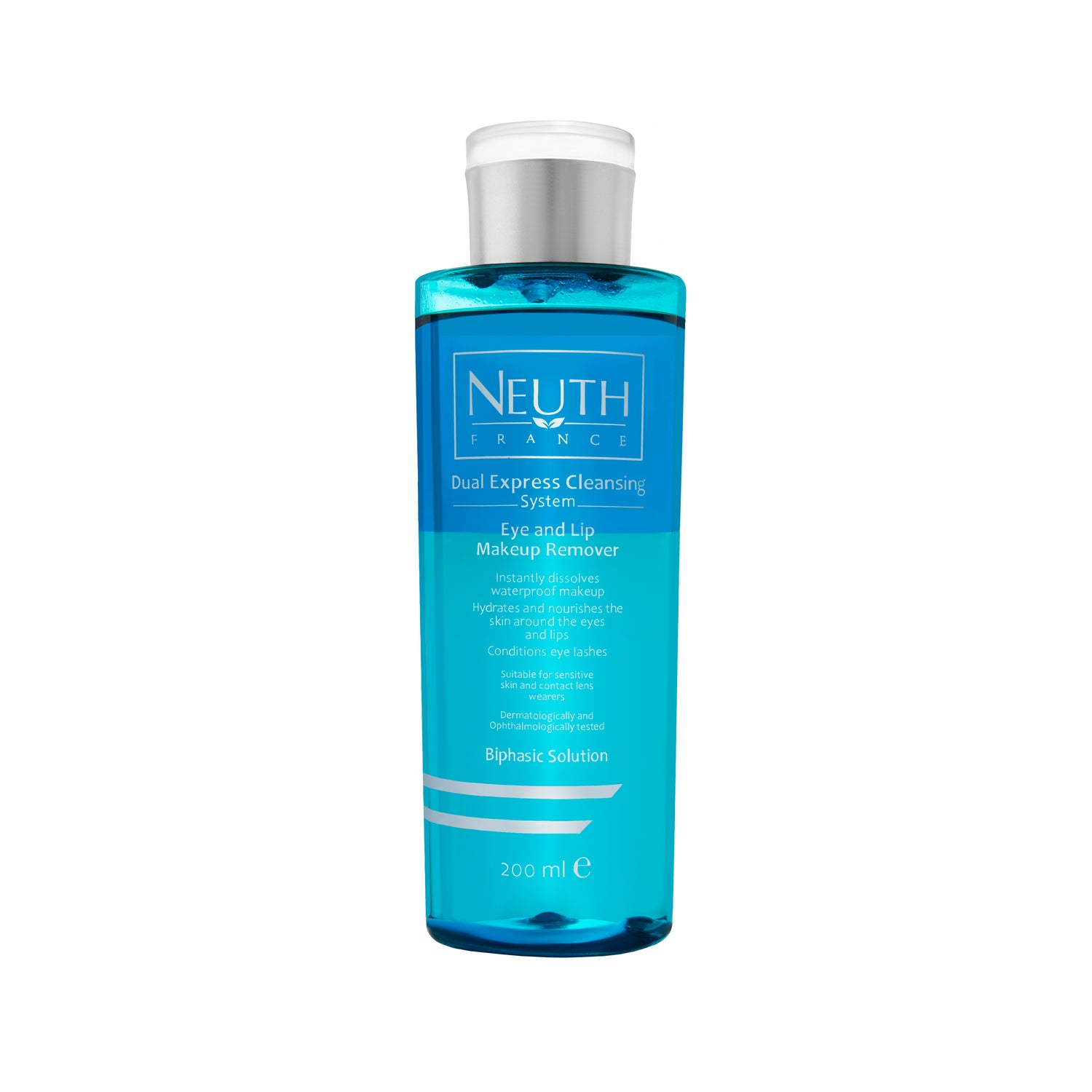 Neuth Dual Express Eye &amp; Lip Make Up Remover 200ml مزيل مكياج الوجه والعيون