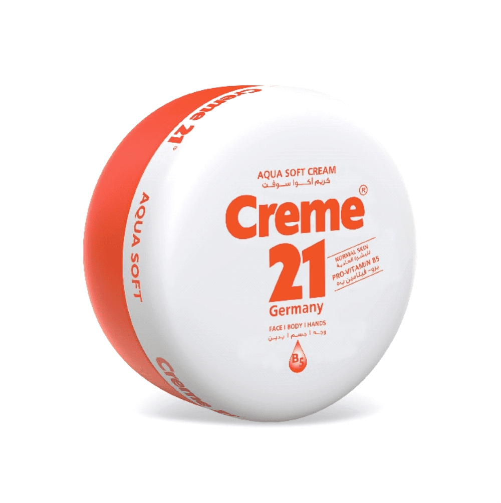 Creme 21 Aqua Soft Moisturizing Cream 150ml كريم مرطب للبشرة العادية