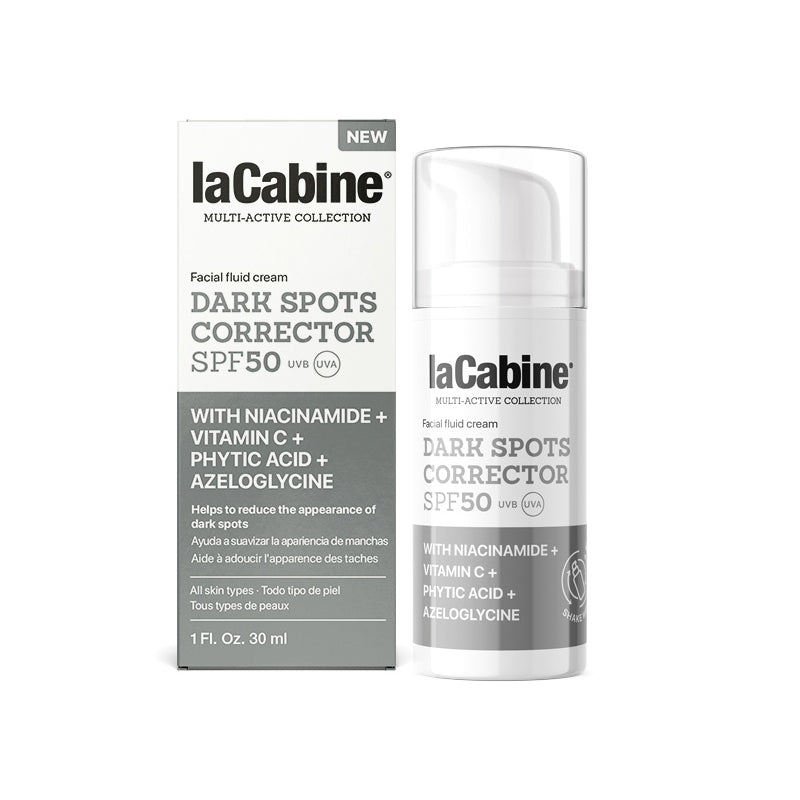 LaCabine Dark Spot Corrector Spf50 Fluid Cream 30ml واقي شمس لعلاج التصبغات