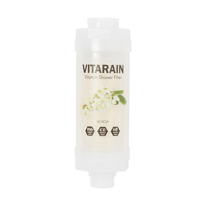 Vitarain Korean Vitamin Shower Filter -Acacia فلتر الاستحمام لتنقية المياه بالاكاسيا
