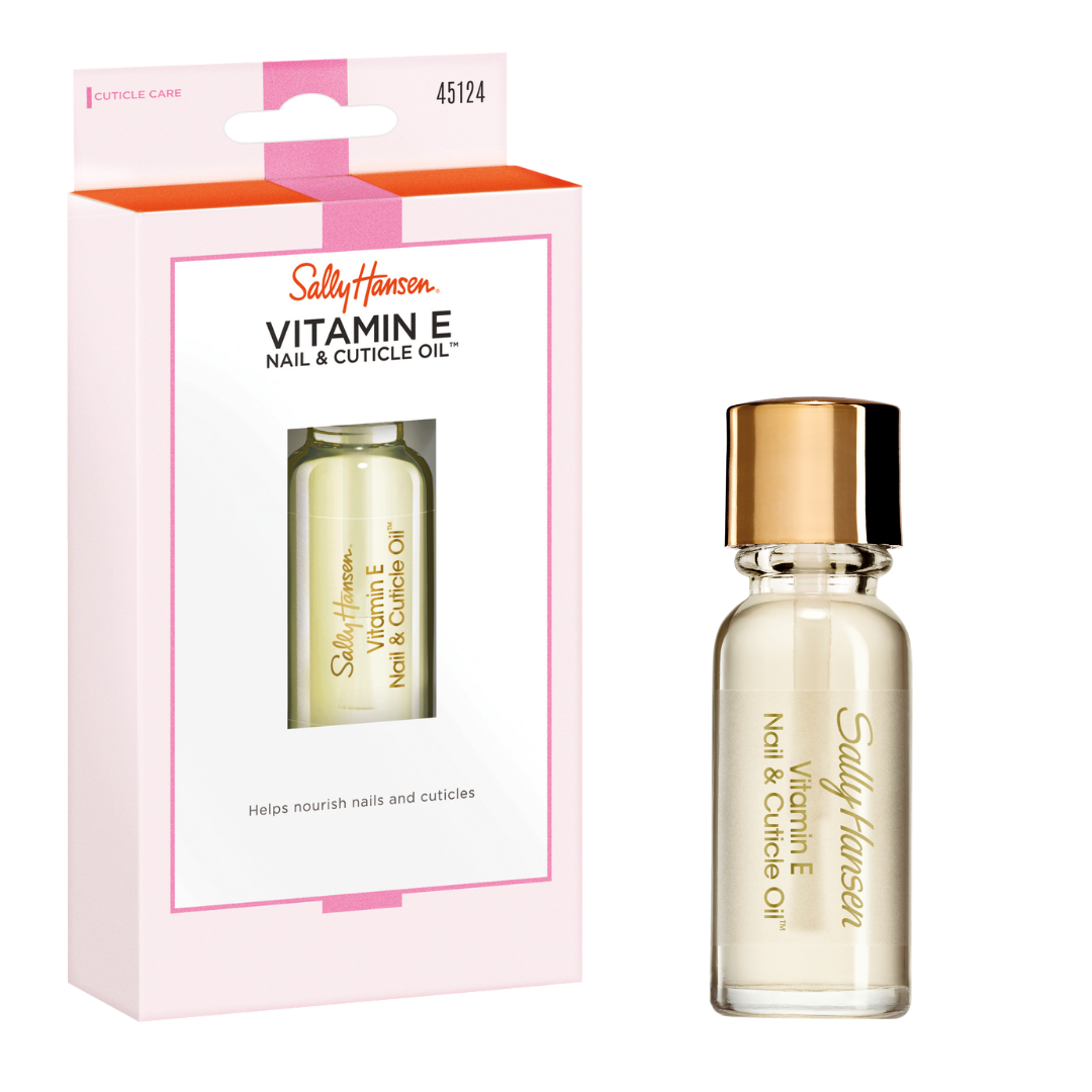 Sally Hansen Vitami E Nail &amp; Cuticle Oil 13.3ml فيتامين اي المغذي للاظافر وما حولها