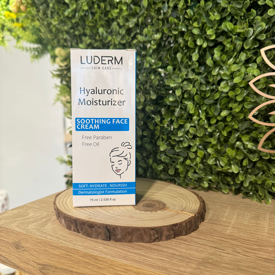Luderm Hyaluronic Moisturizer Cream 75ml