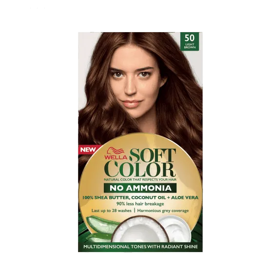 Wella Soft Color (50-Light Brown) بني فاتح