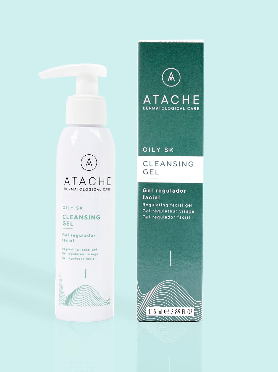 Atache Oily Sk Cleansing Gel 115ml غسول للبشرة الدهنية