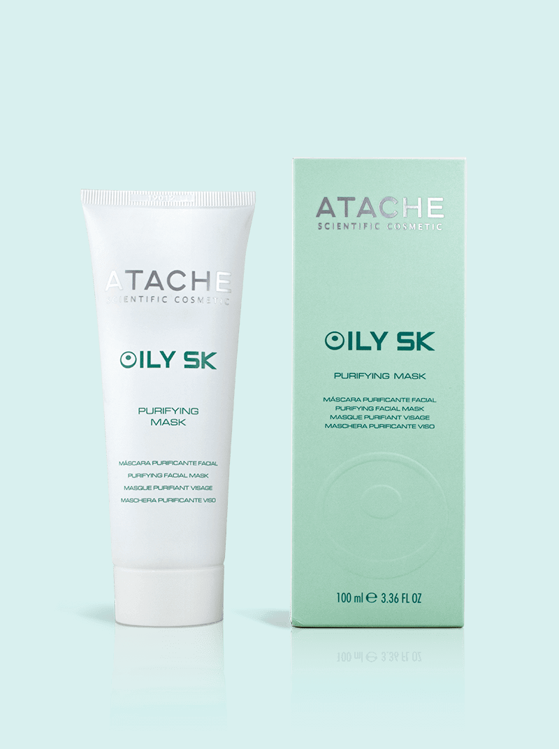 Atache Oily Sk Purifying Mask 100ml ماسك لتنقية البشرة الدهنية