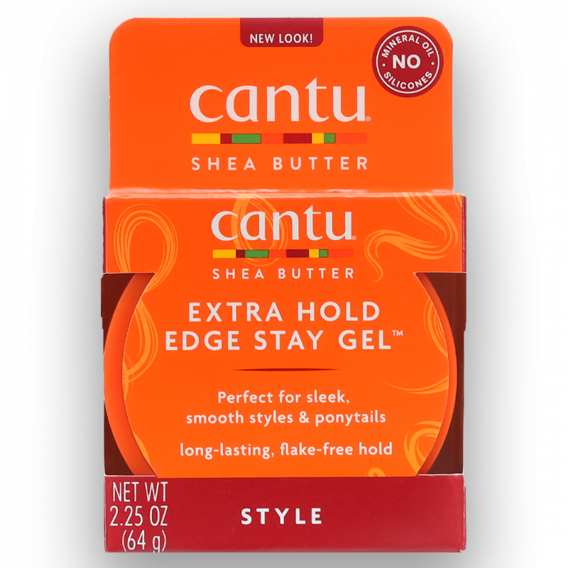 Cantu Extra Hold Edge Stay Gel 64g جل تثبيث الشعر