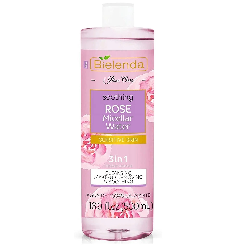 Bielenda Rose Micellar Water 500ml ماء ميسيلار بماء الورد