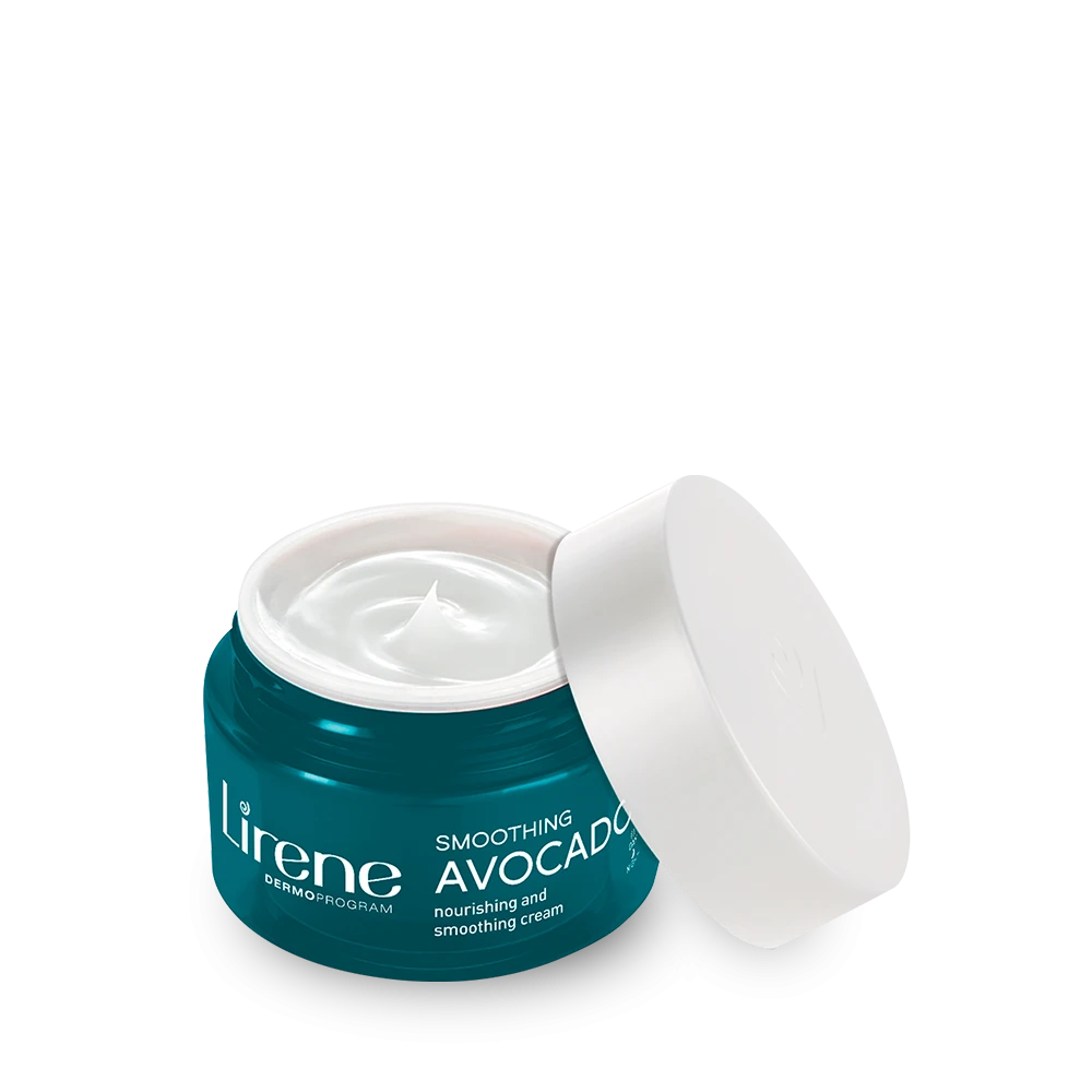 Lirene Avocado Oil Rejuvenating Cream 50ml  كريم مغذي ومنعم للبشرة