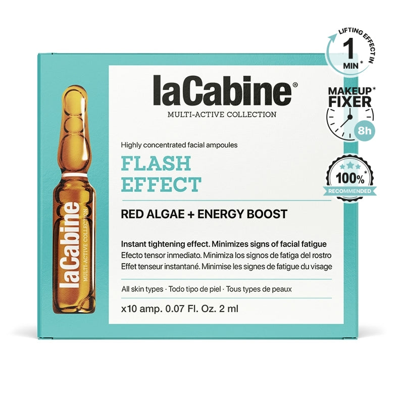 LaCabine Flash Effect Amp 10 Pcs أمبولات لشد البشرة