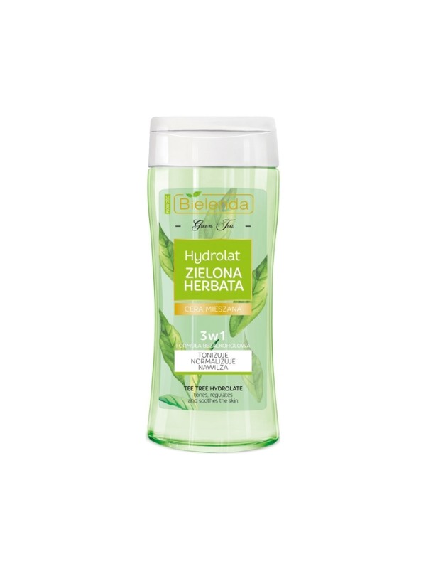 Bielenda Green Tea 3 In 1 Hydrolate Toner 200ml تونر بالشاي الاخضر للبشرة الدهنية