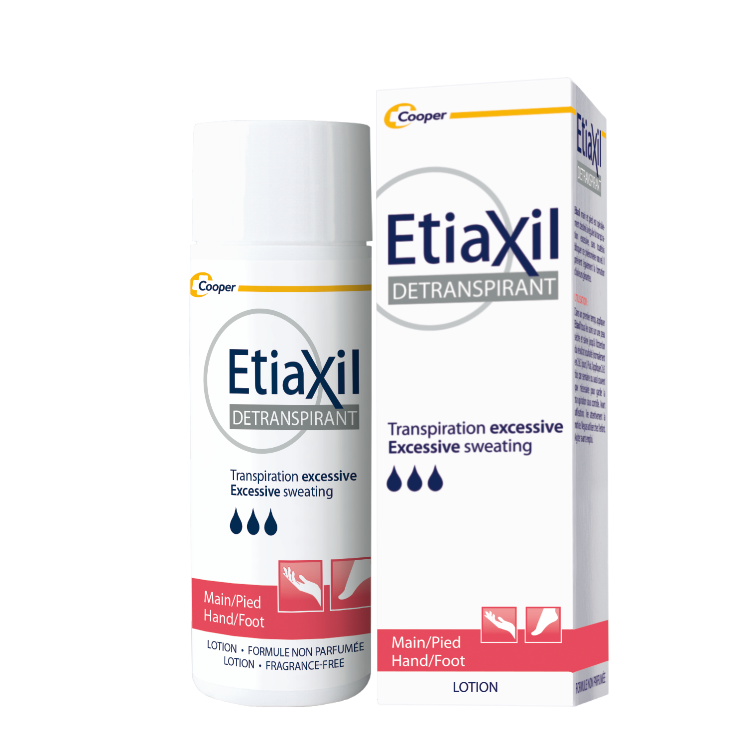 Etiaxil Hand &amp; Foot Deo Lotion 100ml لوشن مزيل العرق لليدين والقدمين