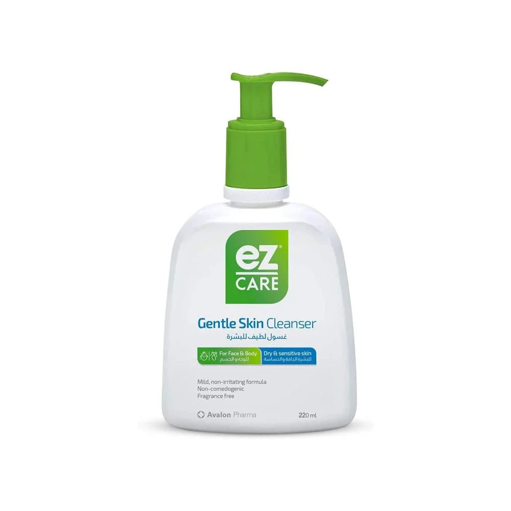 Ez Care Gentle Skin Cleanser 220ml غسول للبشرة الجافة والحساسة