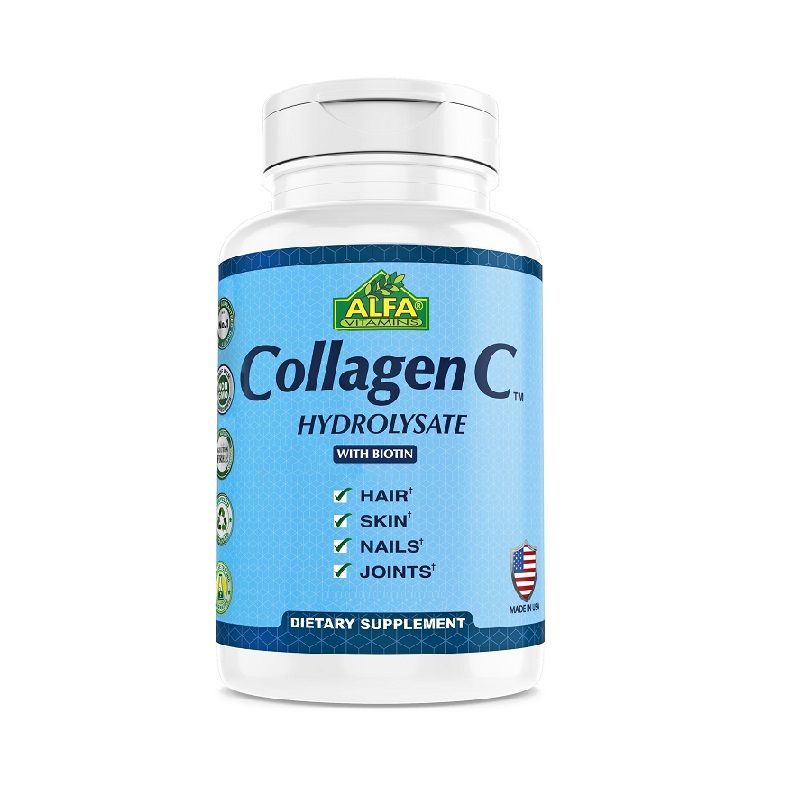 Alfa Collagen C 120 Cap كبسولات كولاجين سي