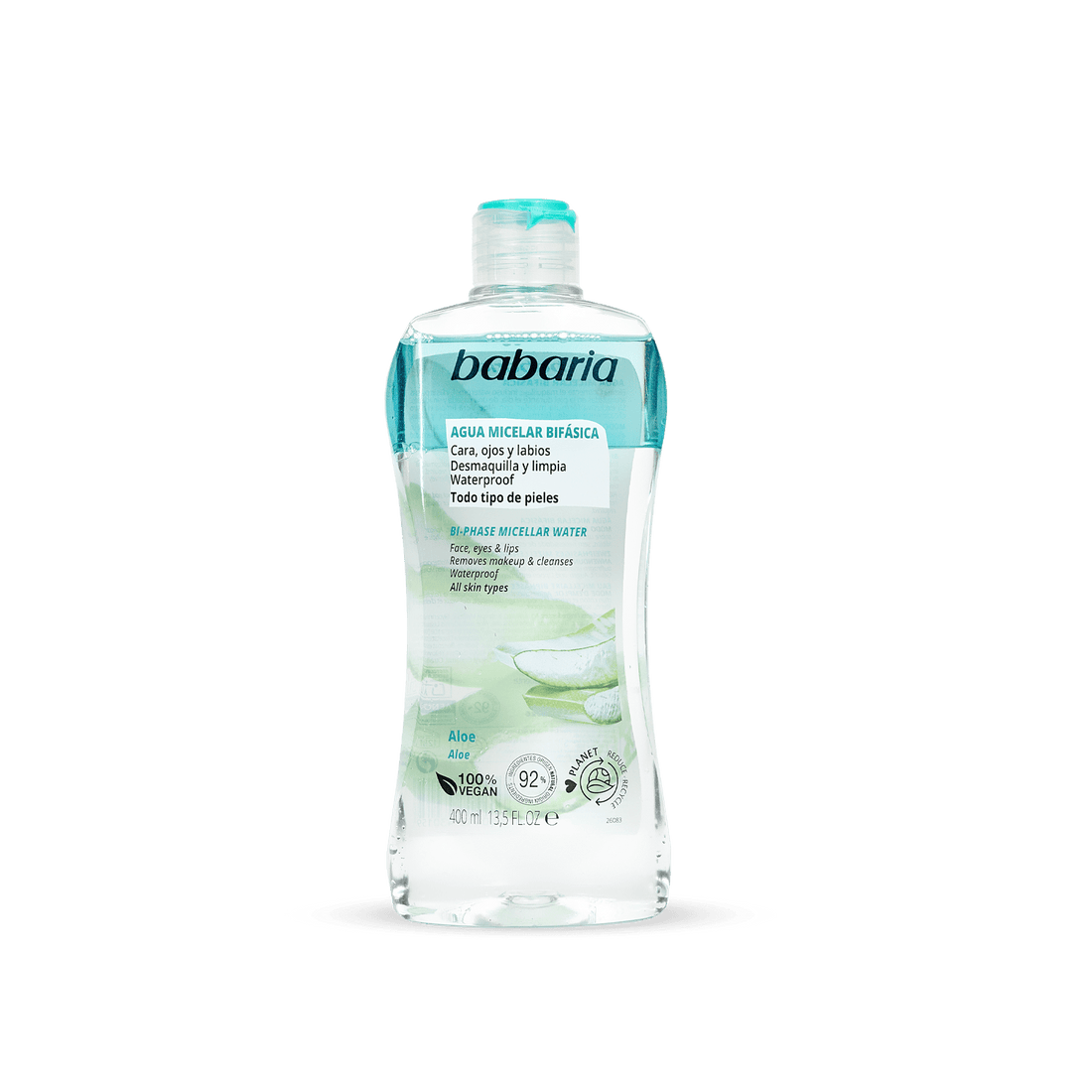 Babaria BiPhase Micellar Water 400ml ماء ميسيلار