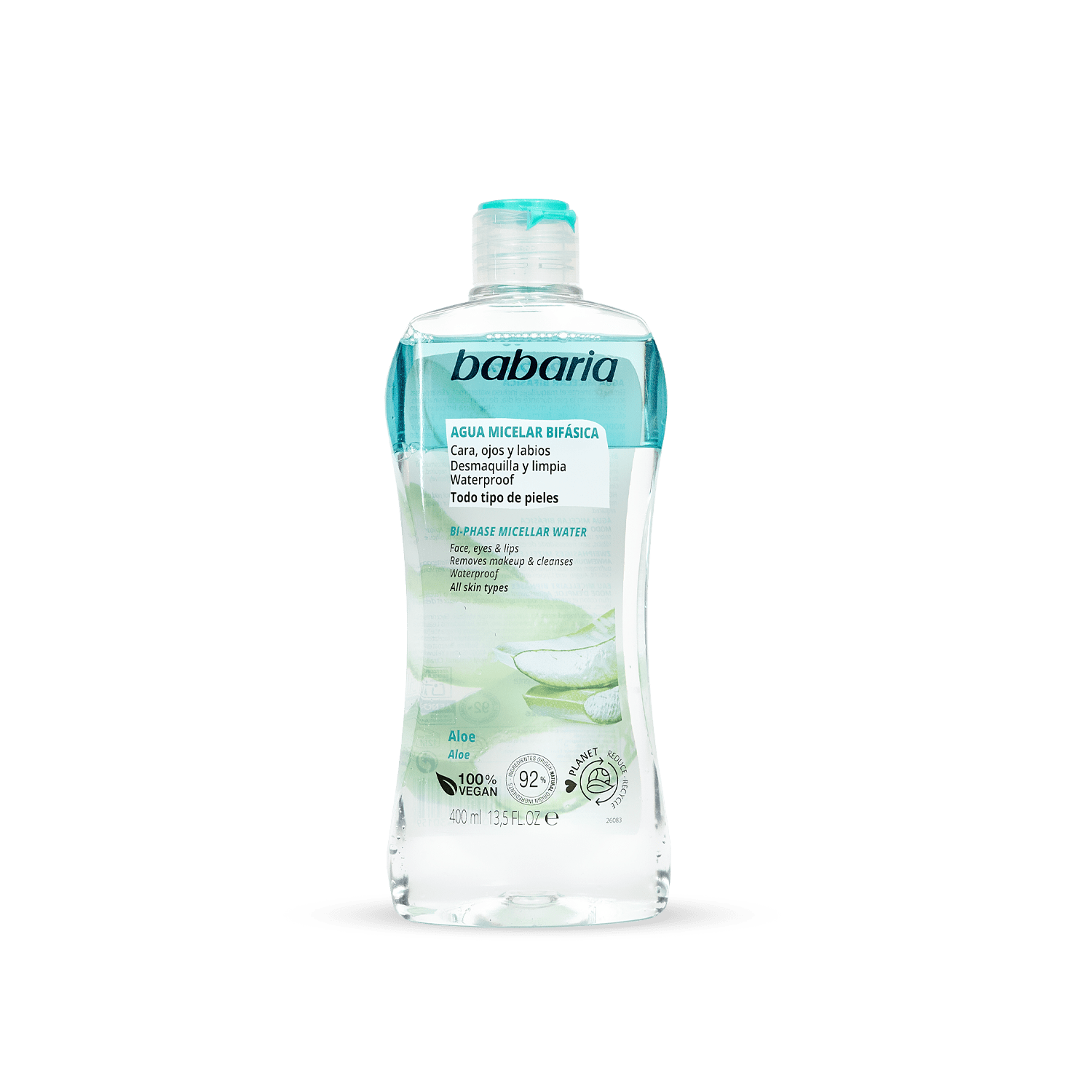 Babaria BiPhase Micellar Water 400ml ماء ميسيلار