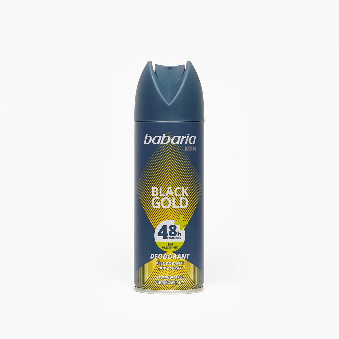 Babaria Black Gold Men Deo Spray 200ml مزيل عرق رجالي