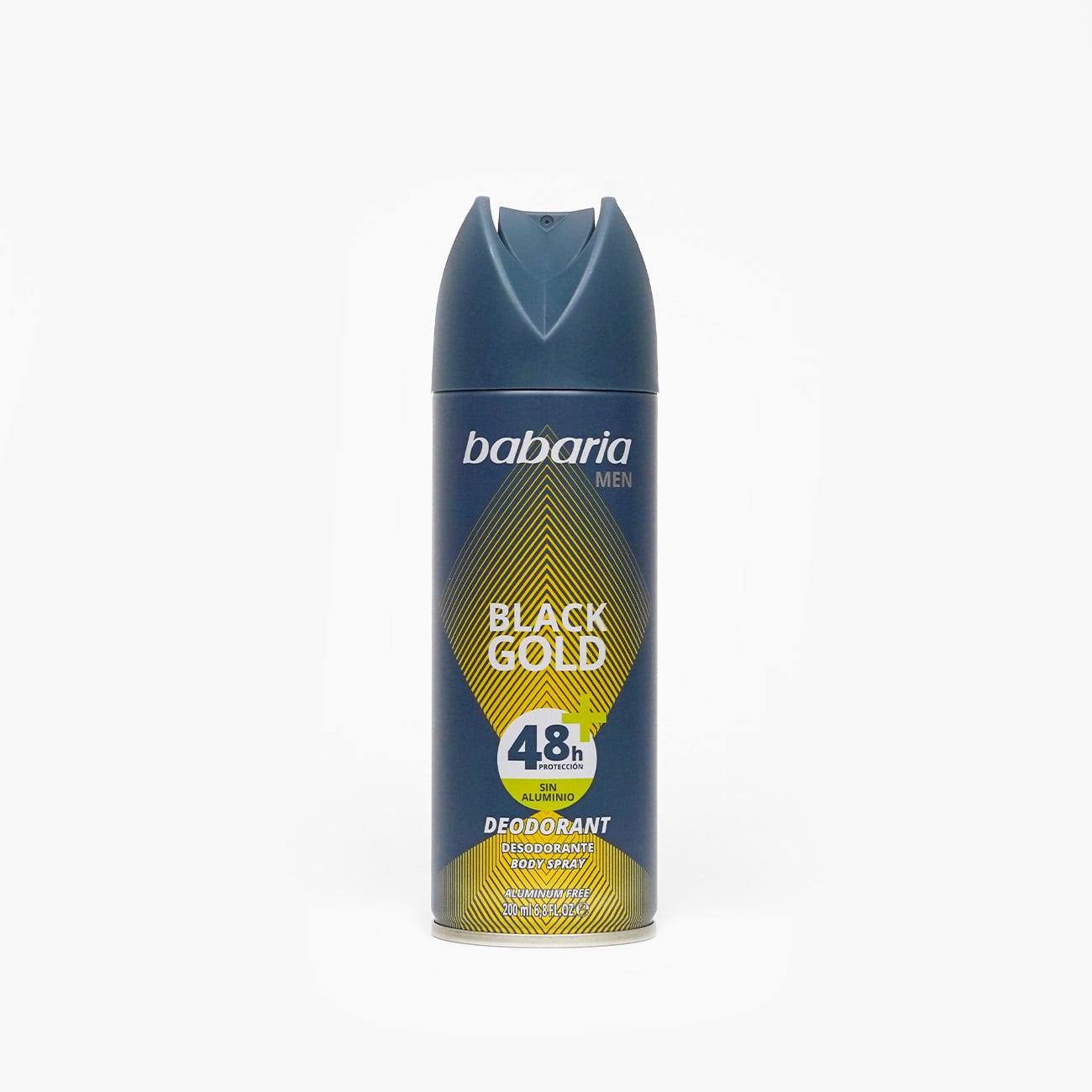 Babaria Black Gold Men Deo Spray 200ml مزيل عرق رجالي