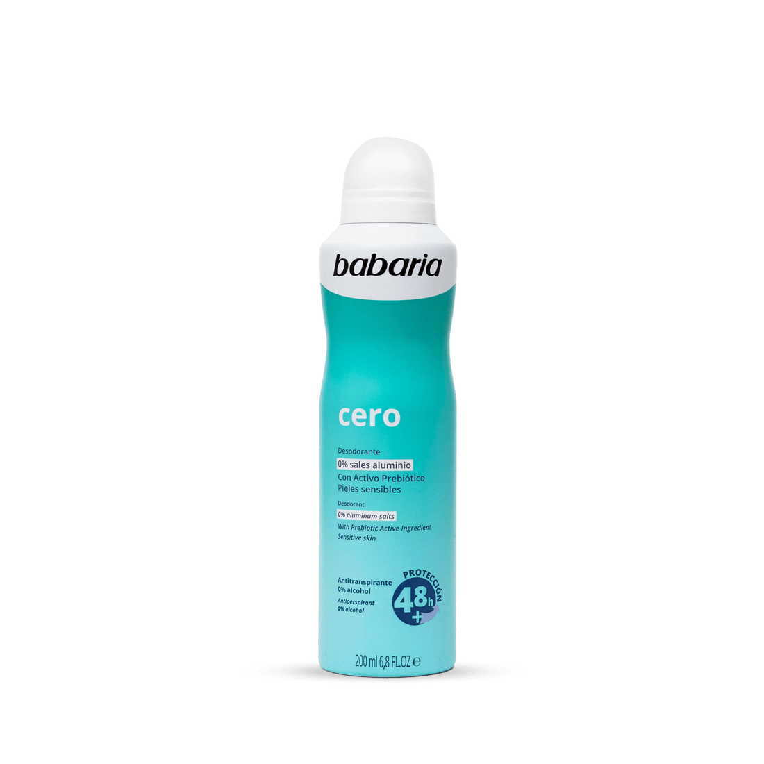 Babaria Zero Deo Spray 200ml مزيل عرق بخاخ