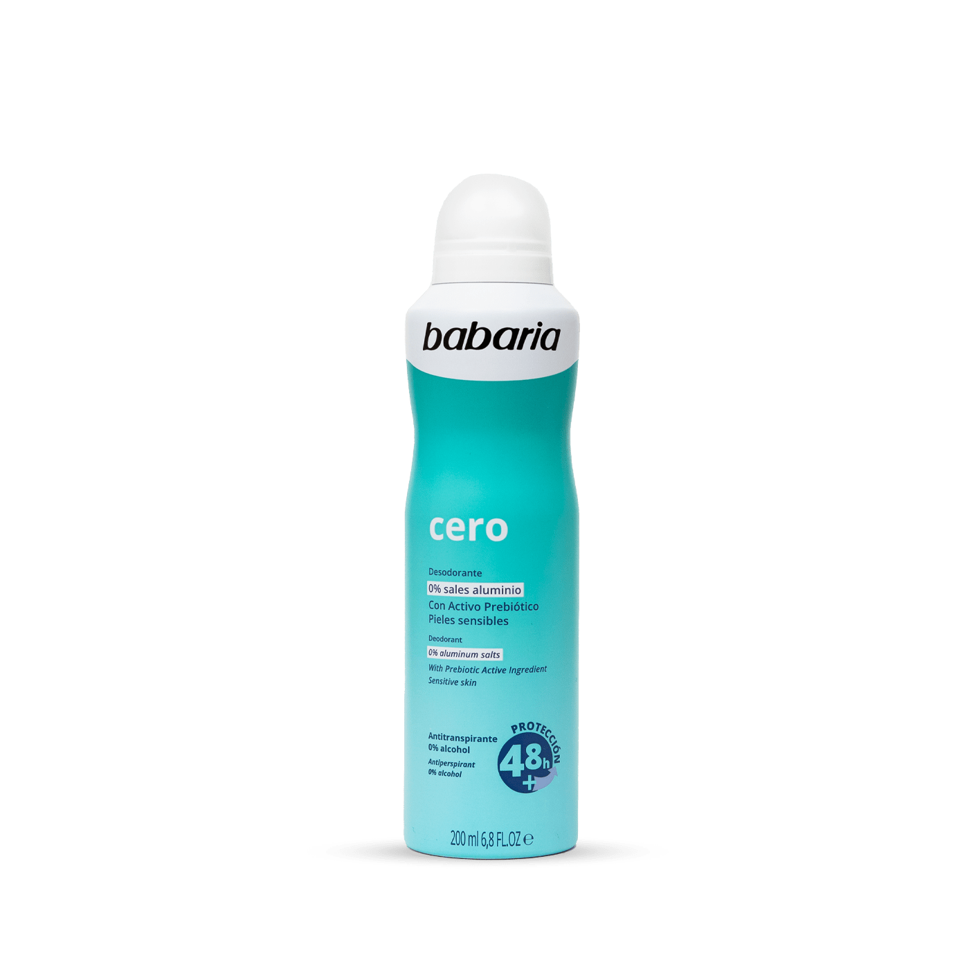 Babaria Zero Deo Spray 200ml مزيل عرق بخاخ