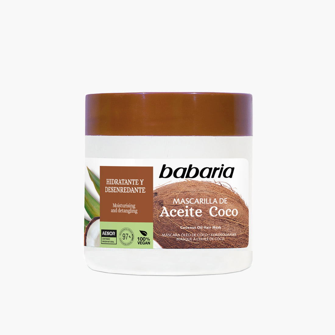 Babaria Coconut Oil Hair Mask 400ml ماسك الشعر بجوز الهند