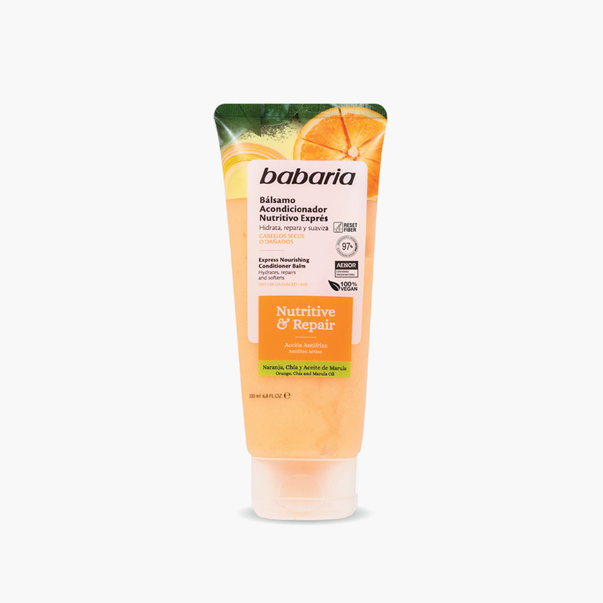 Babaria Nutritive &amp; Repair Conditioning Balm 200ml بلسم مرطب ومغذي للشعر التالف