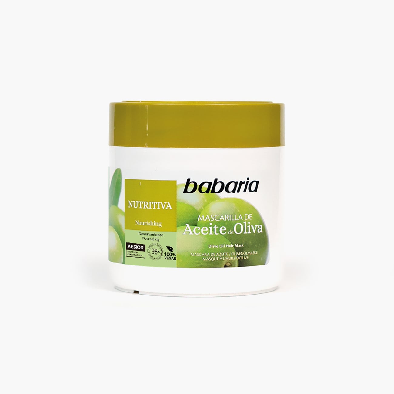 Babaria Olive Oil Nourishing Hair Mask 400ml قناع زيت الزيتون للشعر