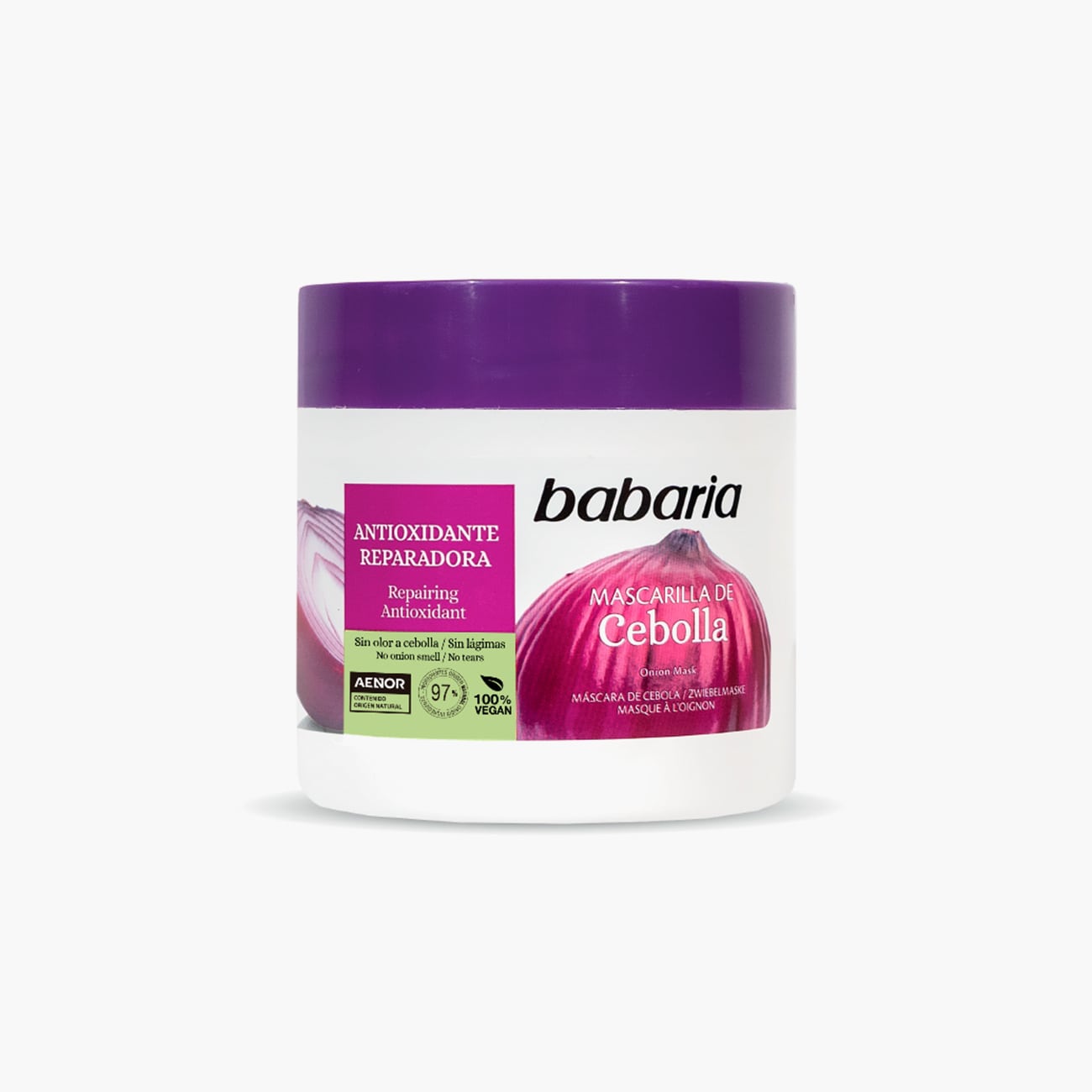 Babaria Onion Antioxidant Hair Mask 400ml قناع البصل للشعر