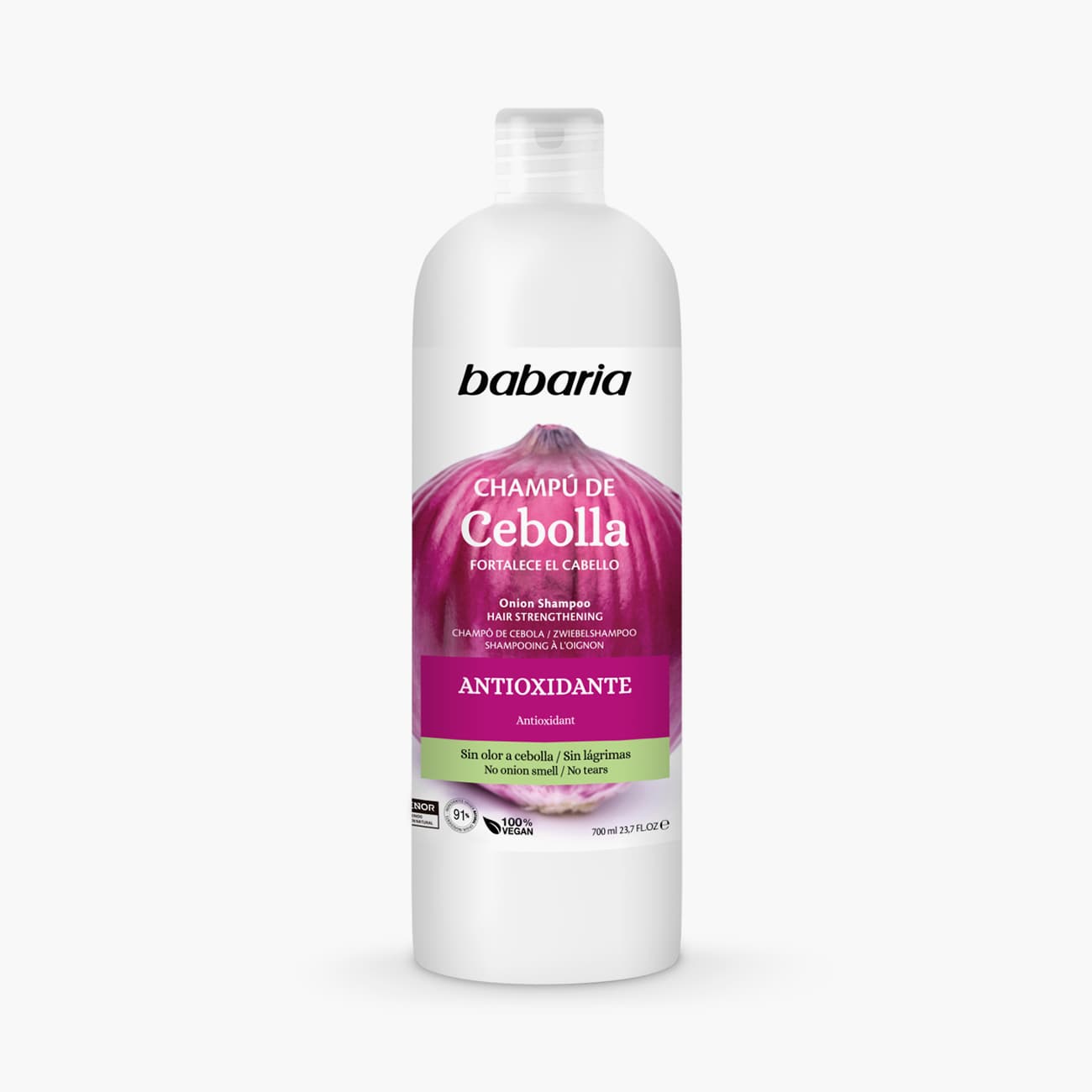 Babaria Onion Antioxidant Shampoo 700ml شامبو البصل المضاد للأكسدة