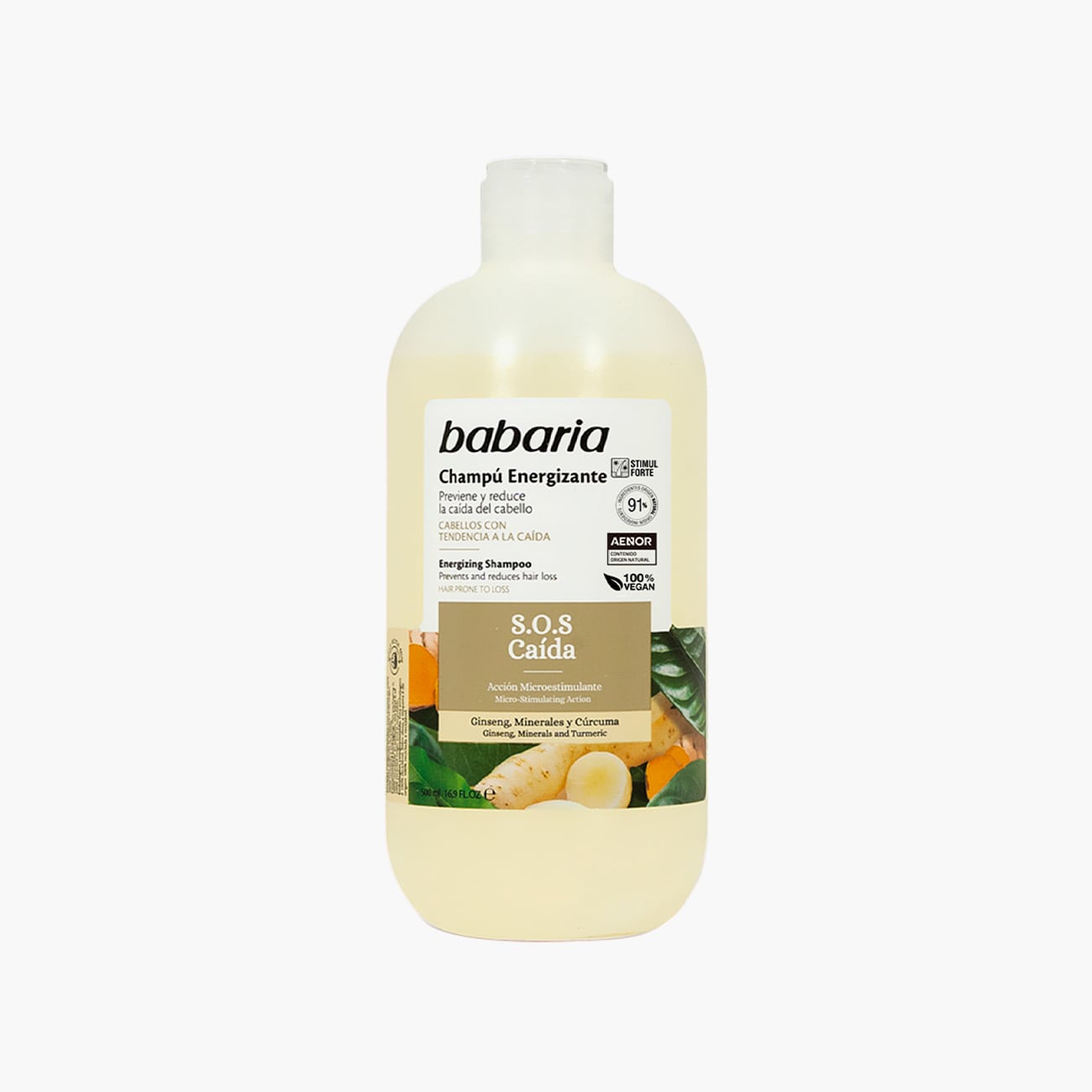 Babaria Sos Hair Loss Energizing Shampoo 500ml شامبو مخصص للتساقط