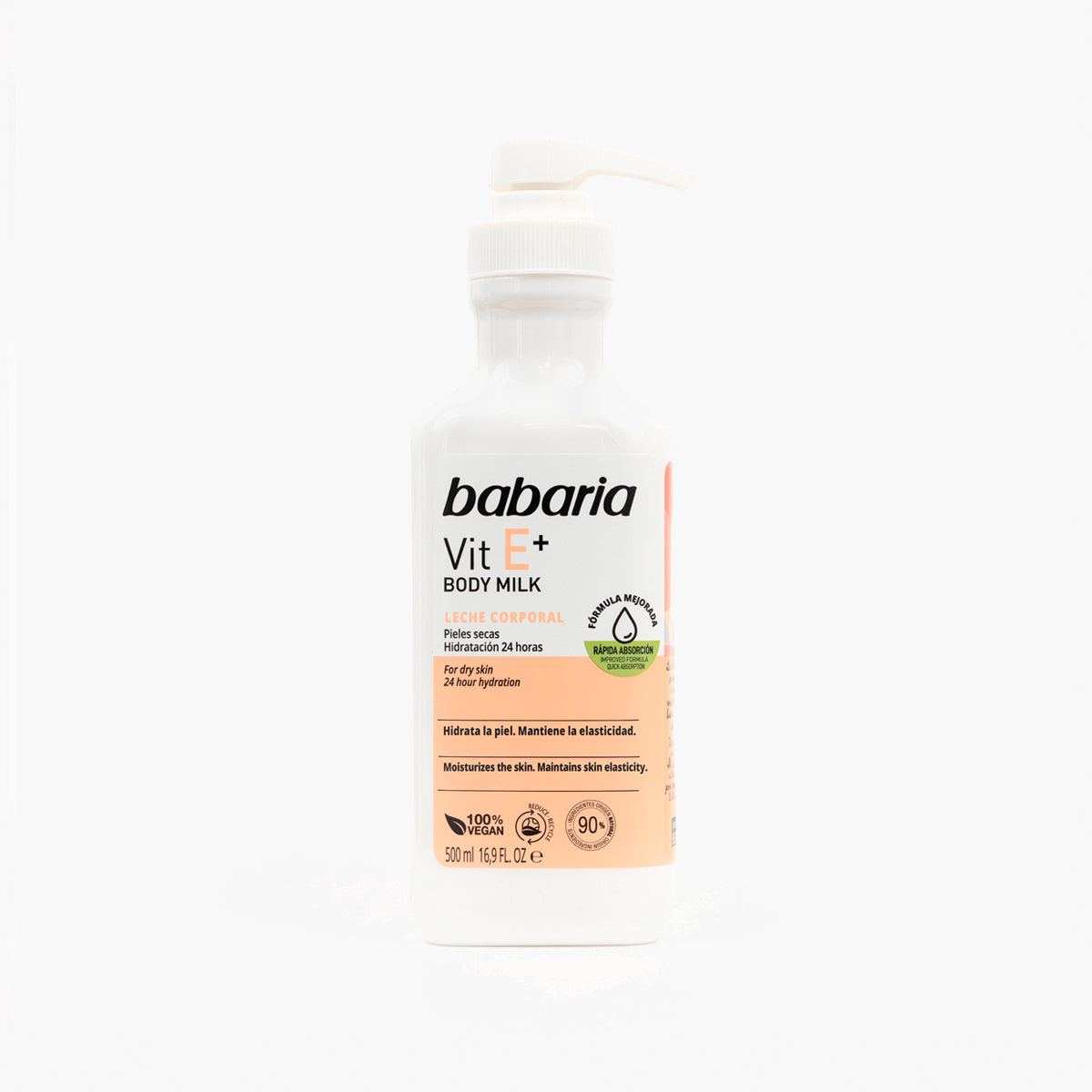 Babaria Vitamin E Body Milk 500 ml مرطب فيتامين اي للجسم