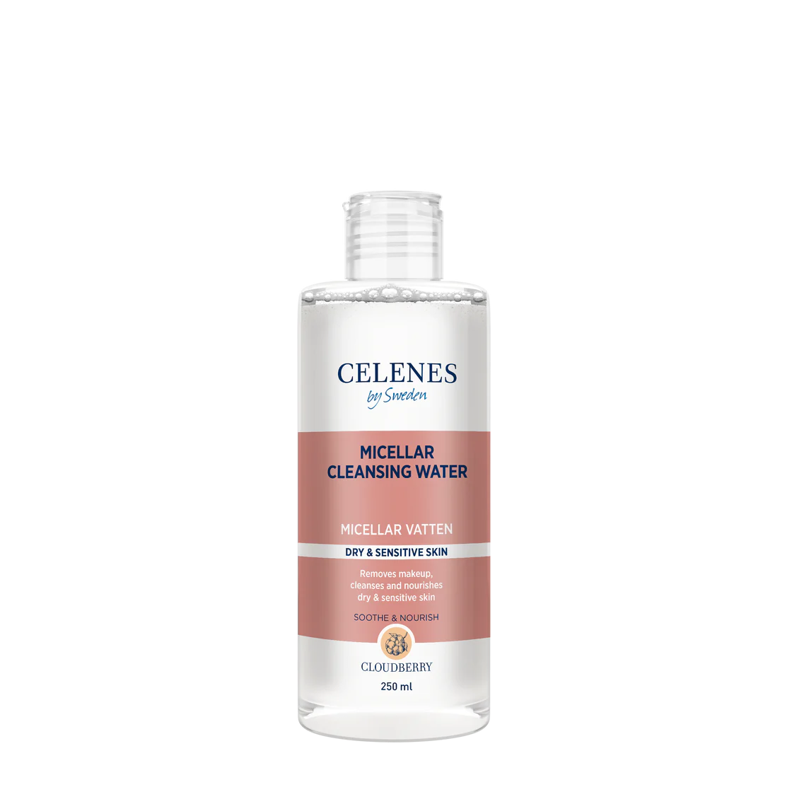 Celenes Cloudberry Micellar Water 250ml ماء ميسيلار مزيل مكياج