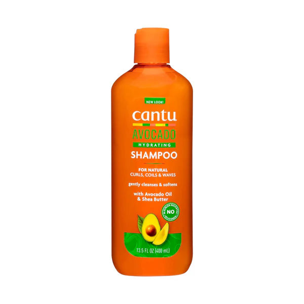 Cantu Avocado Hydrating Shampoo 400ml شامبو ترطيب لشعر الكيرلي بالأفوكادو