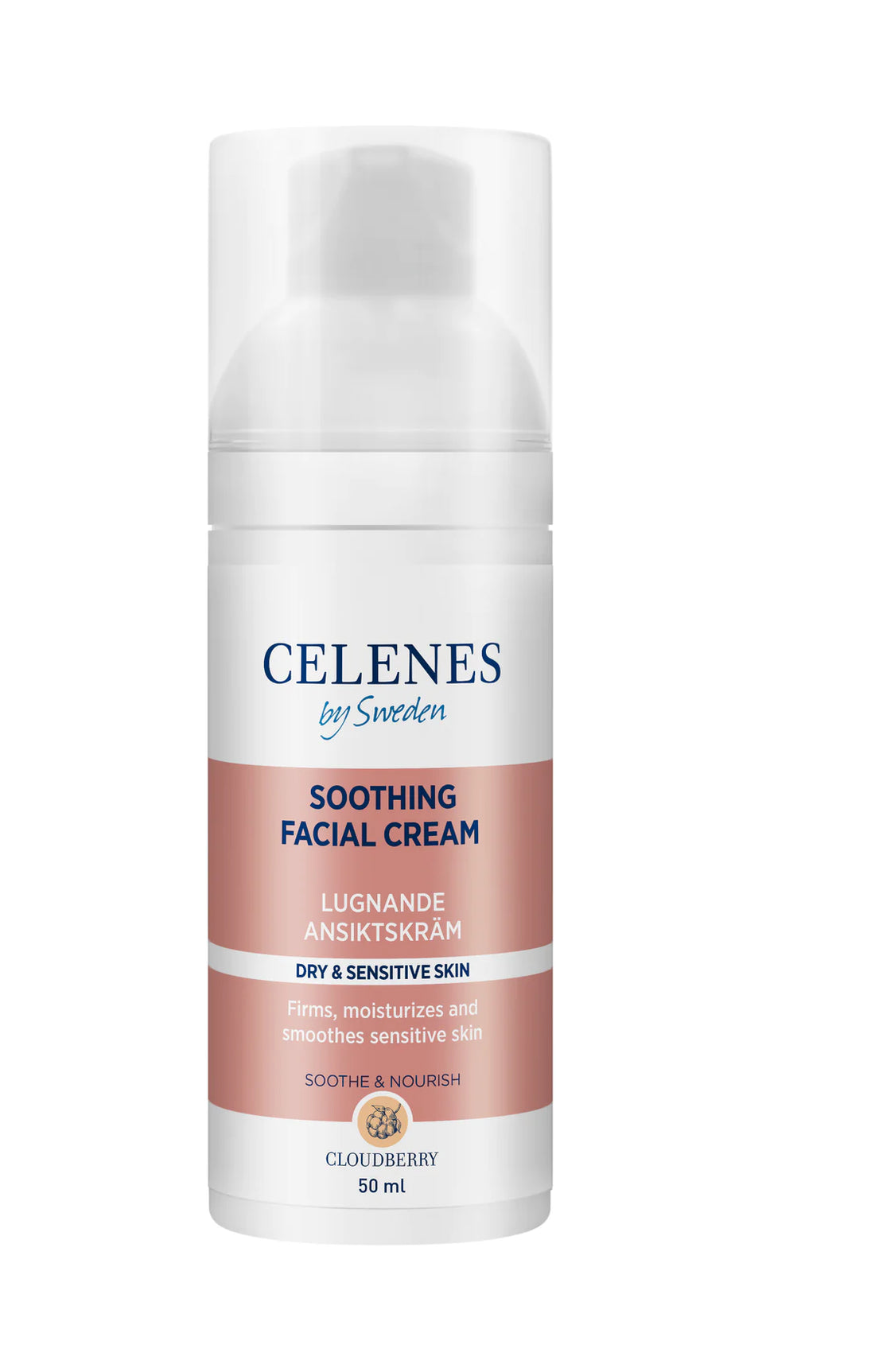 Celenes Cloudberry Soothing Cream 50ml كريم مهدئ ومرطب للبشرة