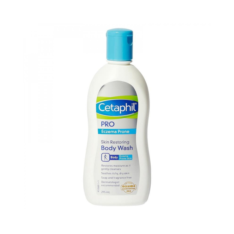 Cetaphil Pro Ecaema Prone Skin Body Wash 295ml غسول للبشرة المعرضة للاكزيما