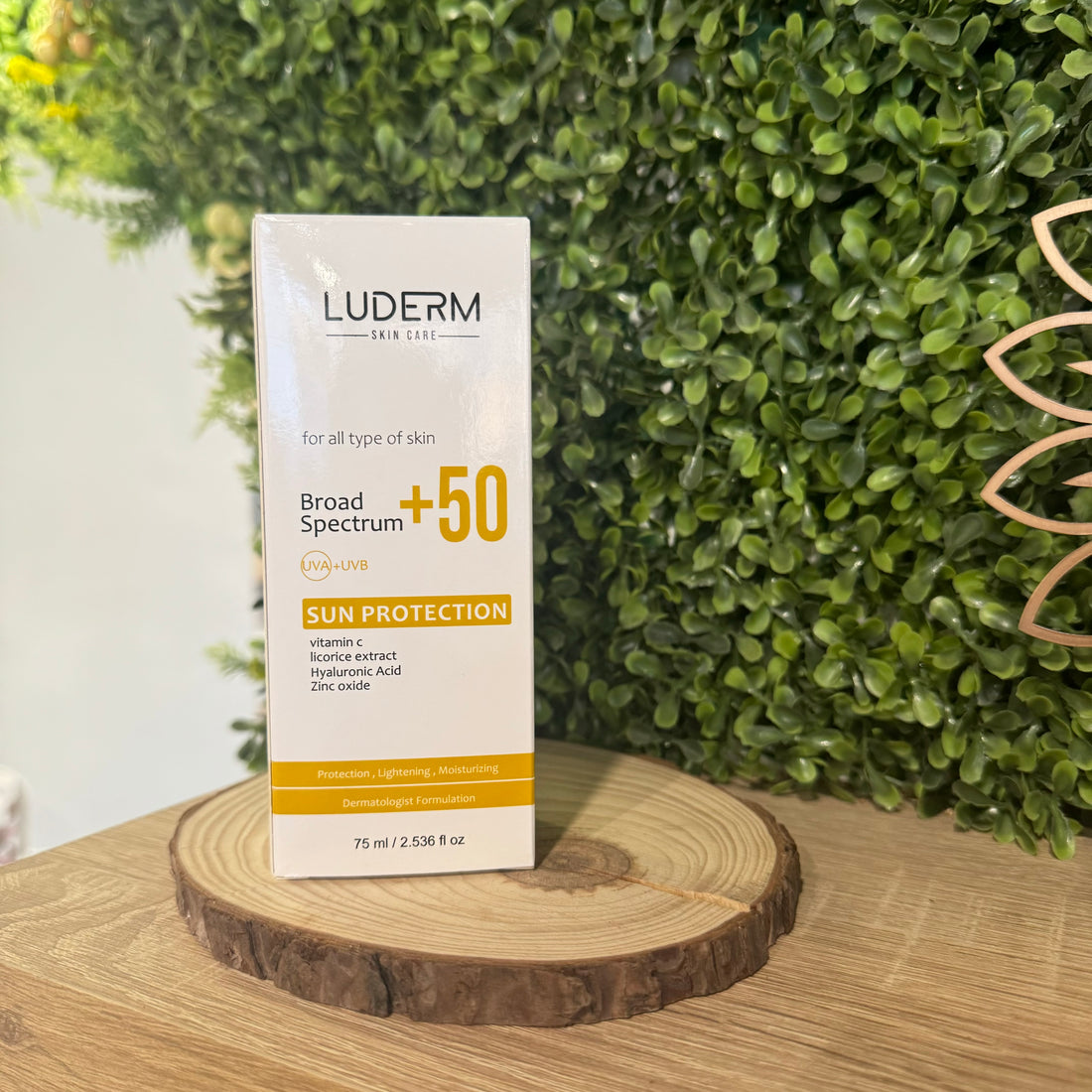Luderm Broad Spectrum Spf50+ Cream