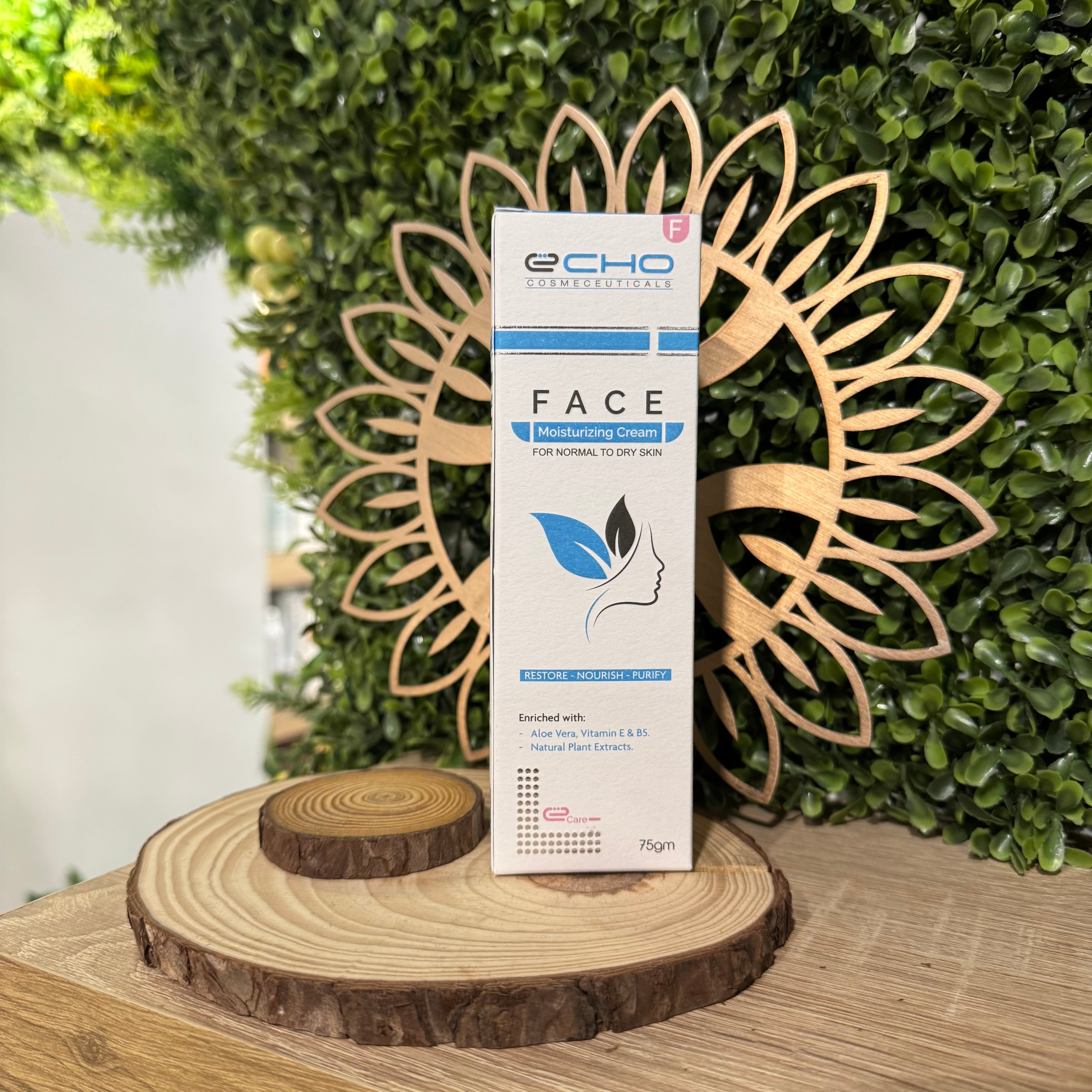 Echo Moisturizing Cream (Normal To Dry) 75g مرطب للبشرة