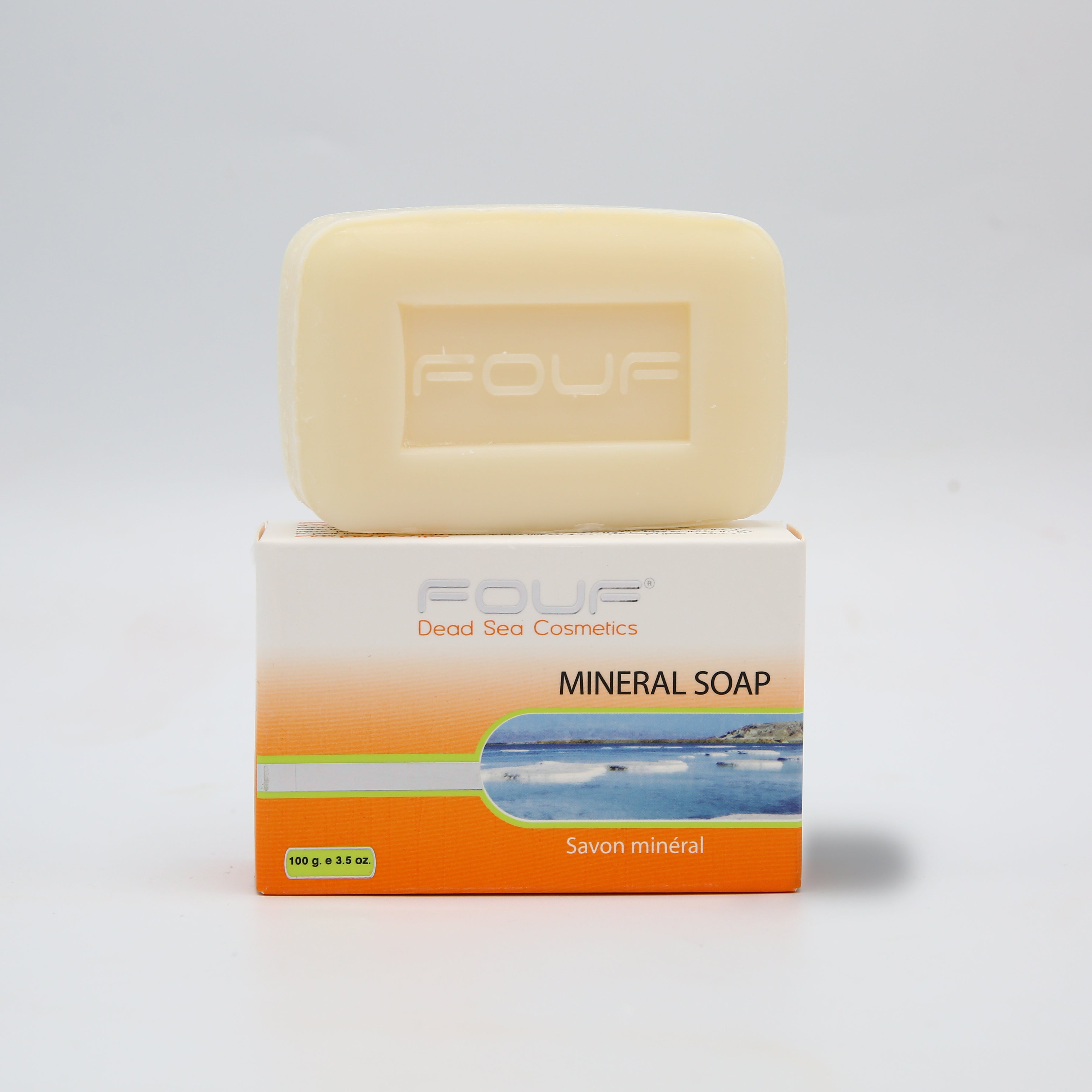 Fouf Mineral Soap 100g صابون معادن البحر الميت