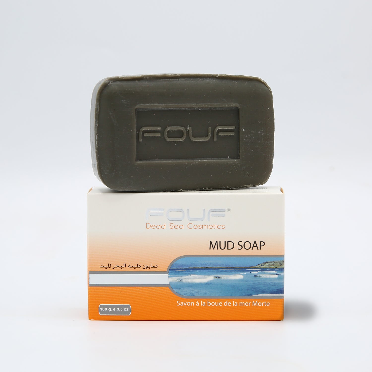 Fouf Mud Soap 100g صابون طين البحر الميت