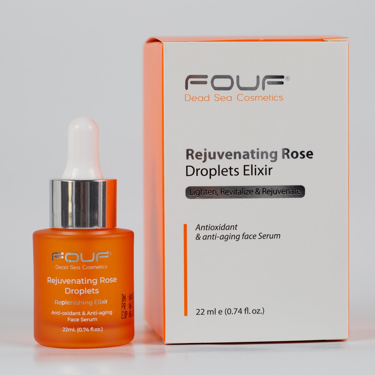 Fouf Rejuvenating Rose Droplets Elixir 22ml سيروم تجديد شباب البشرة