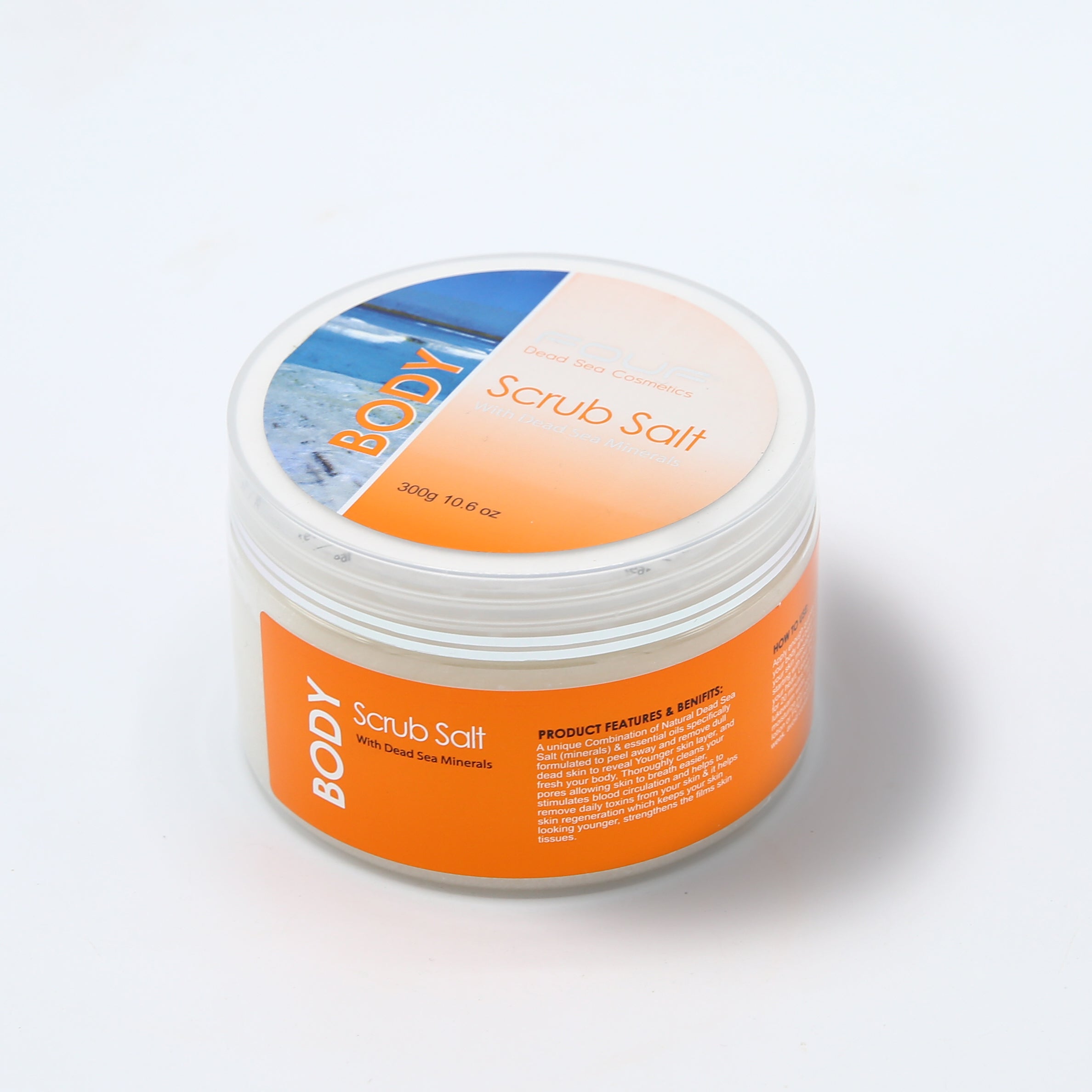 Fouf Body Scrub Salts 300g ملح مقشر للجسم