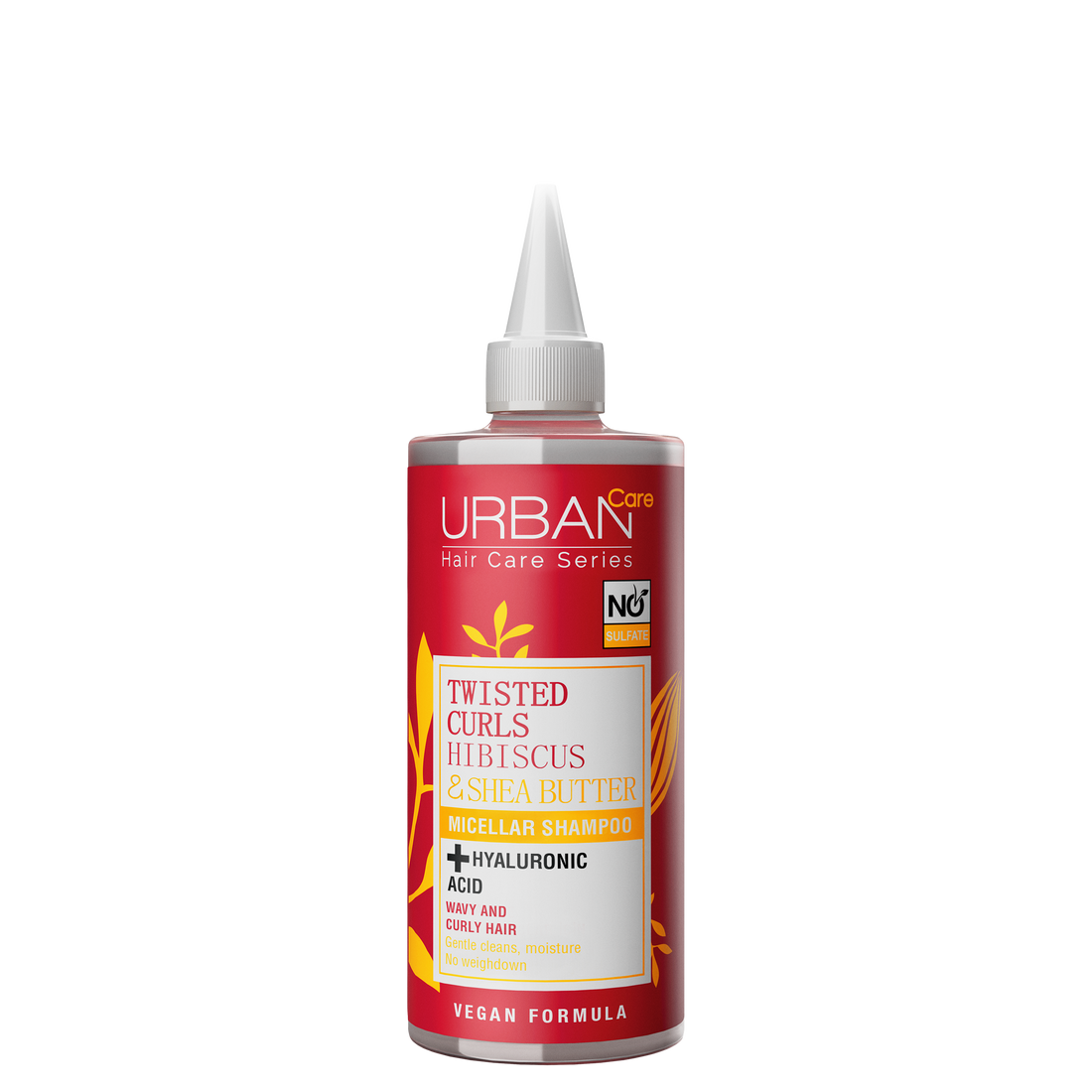 Urban Care Twisted Curls Shea Butter Micellar Shampoo 340ml شامبو للشعر الكيرلي والمجعد