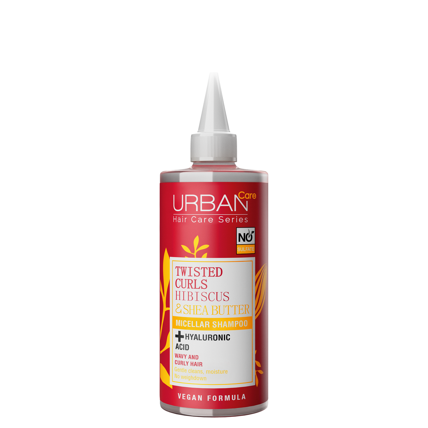 Urban Care Twisted Curls Shea Butter Micellar Shampoo 340ml شامبو للشعر الكيرلي والمجعد