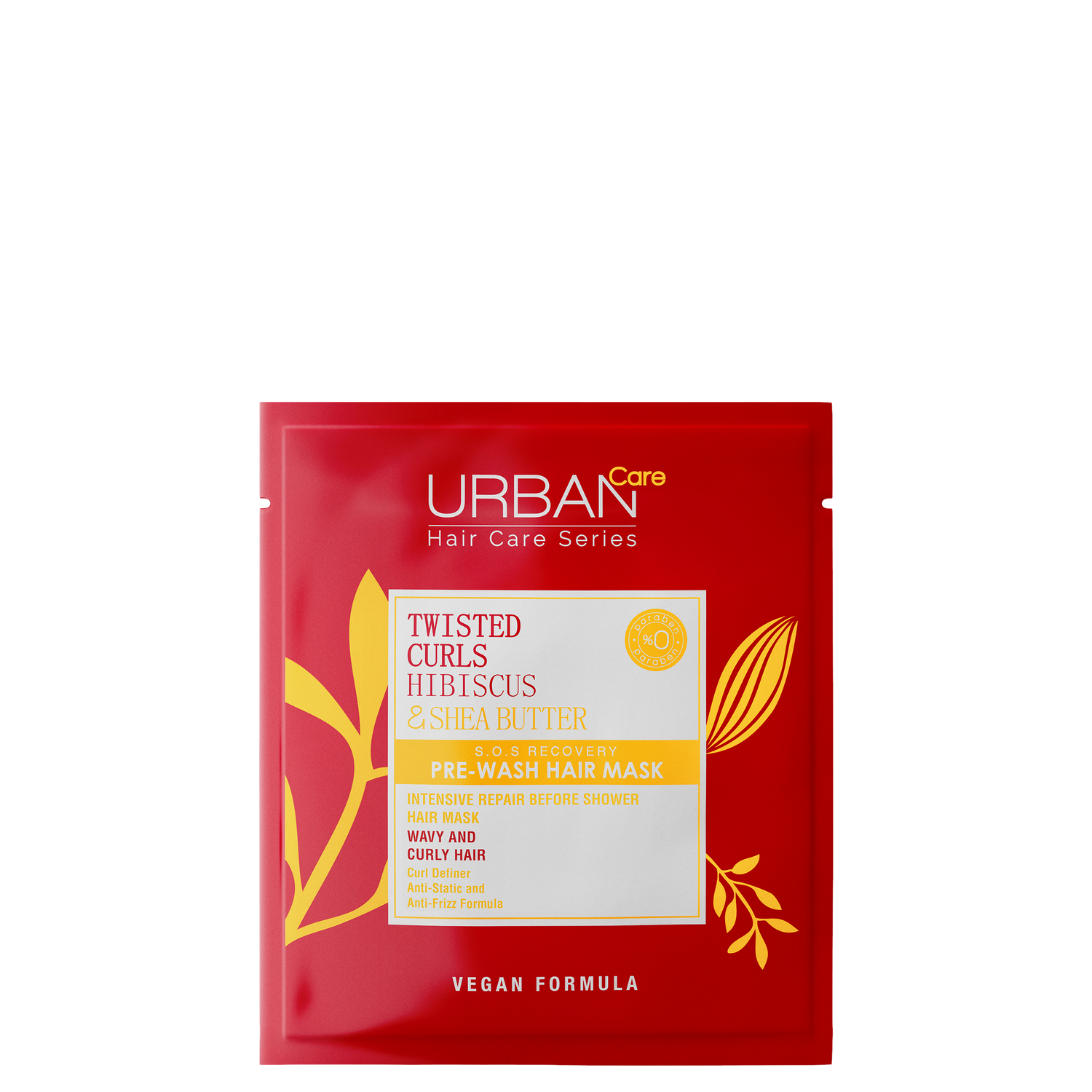 Urban Care Twisted Curls Sher Butter Hair Mask 50ml ماسك للشعر الكيرلي والمجعد